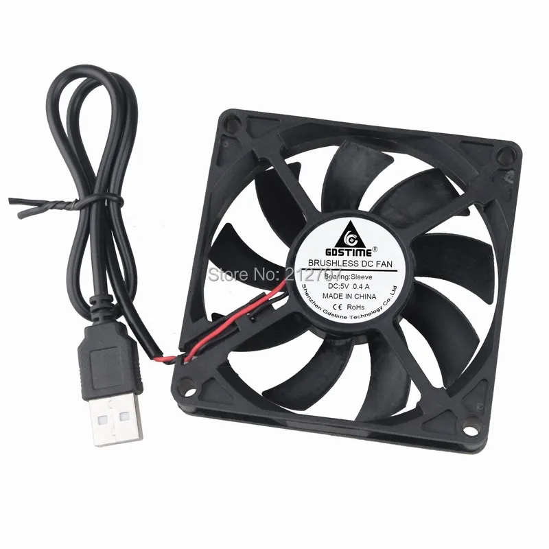 2 шт./партия осевой вентилятор для ПК 80x80x15 мм 80 мм|dc cooling fan|5v dc fancooling fan |