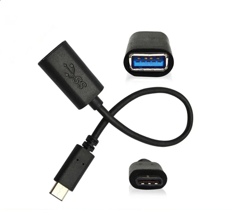 A Ausuky USB 3.0 Type C OTG Adapter Type C To Female OTG Cable For Nexus 5X Nexus 6P Zuk Z1 Xiaomi 4C 5  -25