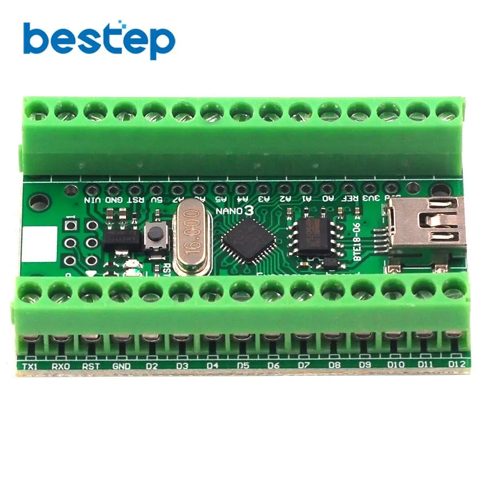 CH340G CH340 Nano V3.0 ATMEGA328P терминал модуль расширения микроконтроллер платы Micro USB для
