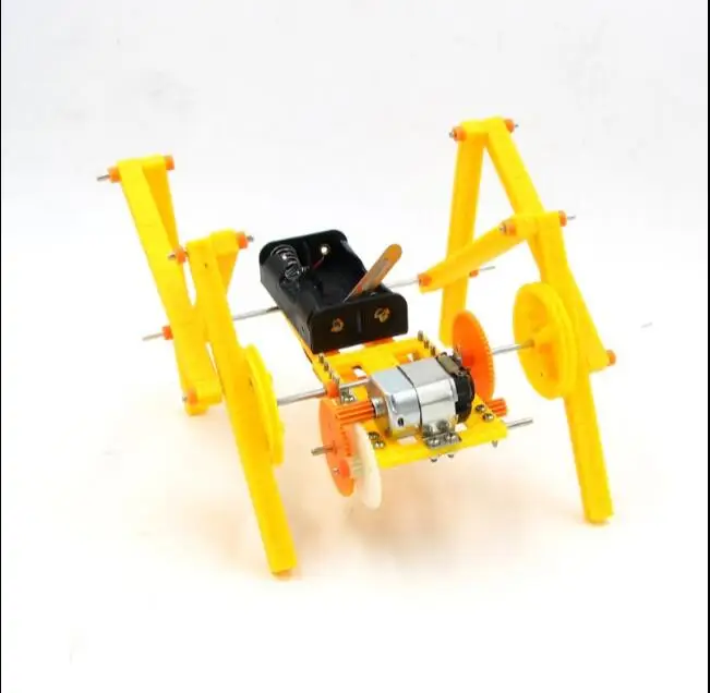 Апреля Du DIY ползет Робот игрушка для собак в собранном виде модель Технология