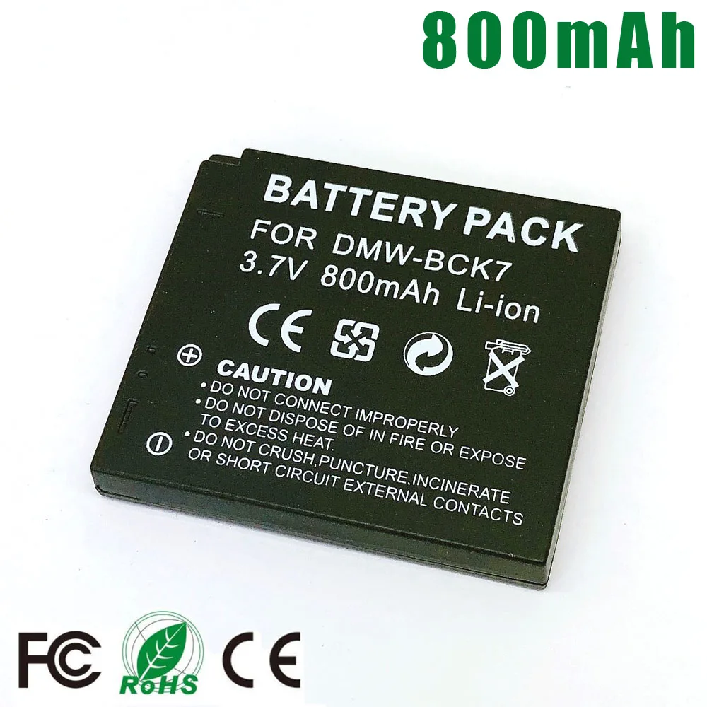 Фотоаккумулятор для Panasonic DMC FH2 FH24 FH25 FH27 FH4 FH5 FH6 FH8 FP5 FP7 FS14 FS16 FS18 FS2 FS22 FS28|Цифровые