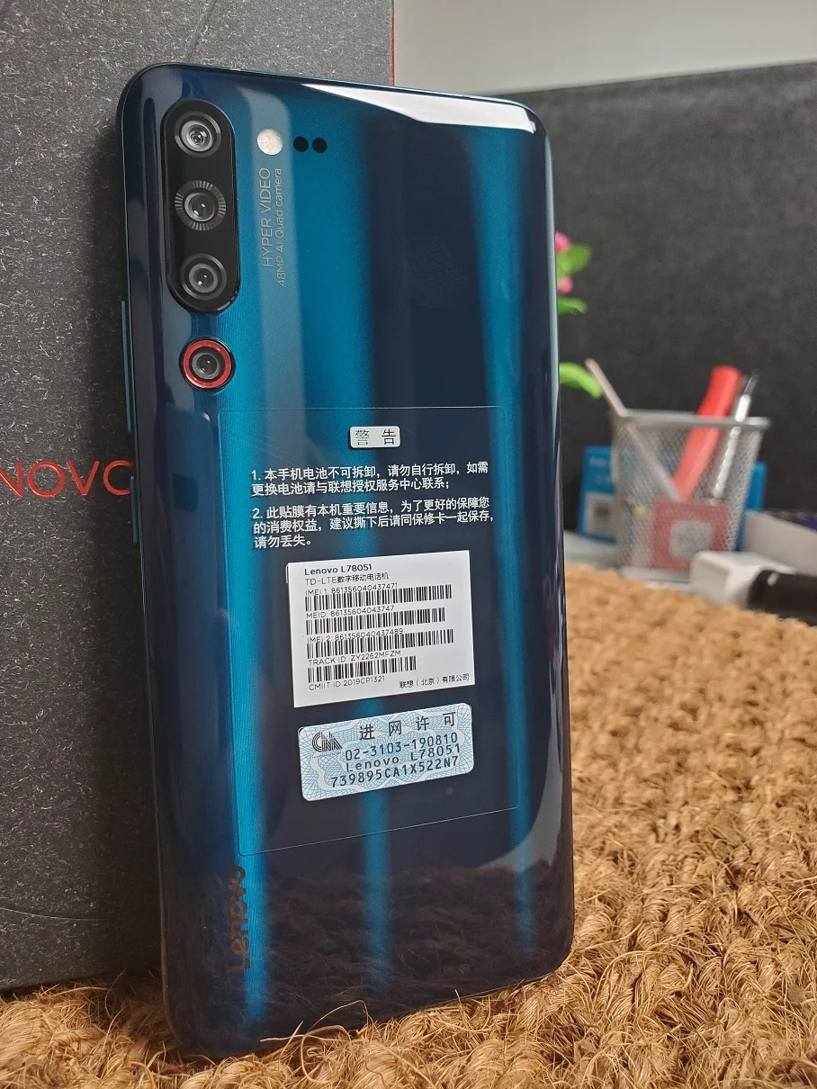 Мобильный телефон lenovo Z6 Pro с глобальной прошивкой, 6 ГБ/8 ГБ+ 128 ГБ, 4000 мАч, Snapdragon 855, 6,39 дюймов, 48мп, четырехъядерный, 4 K, видео-смартфон