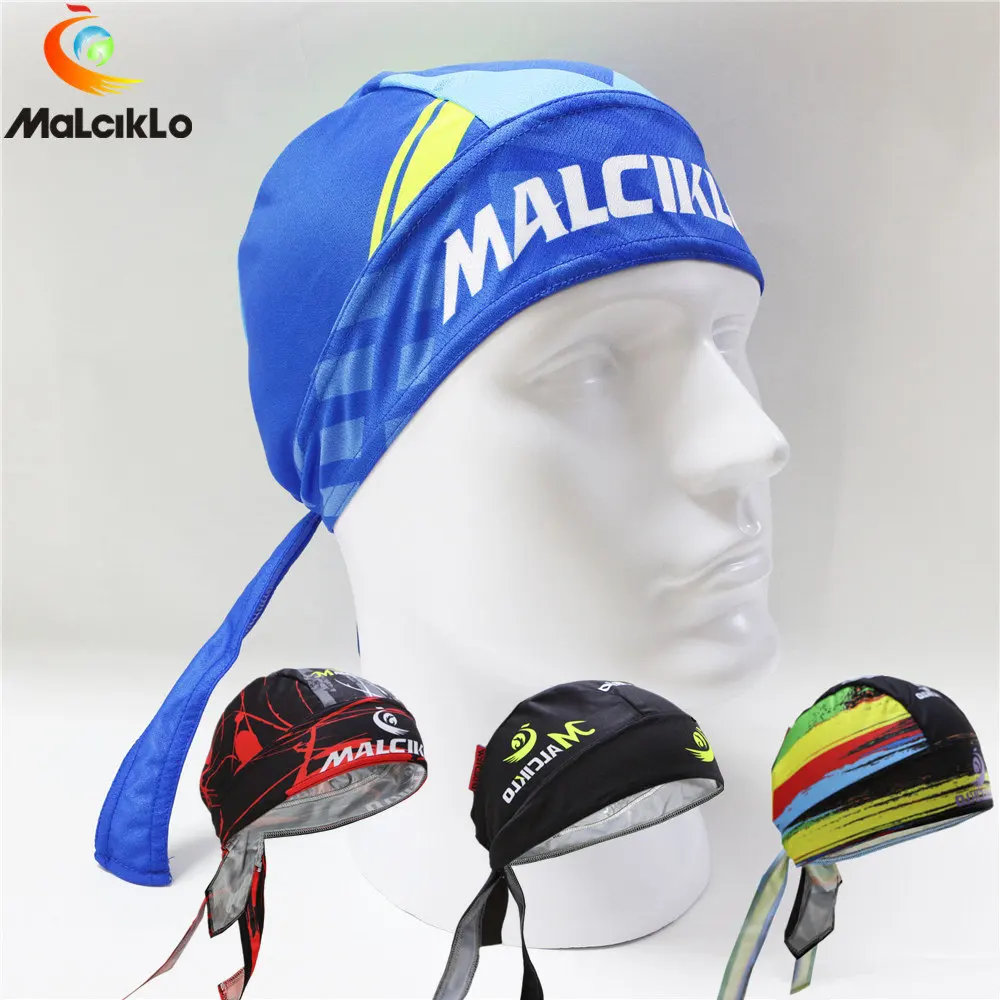 Профессиональная велосипедная шапка с принтом и защитой от пота дышащий