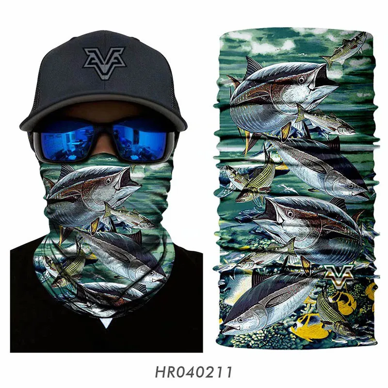 Fishing HR040211 Рыболовные банданы шарфы банданы для велоспорта Ciclismo повязка-баф маска для лица шеи теплые повязки на голову для мужчин дропшиппинг - Цвет: Fishing HR040211