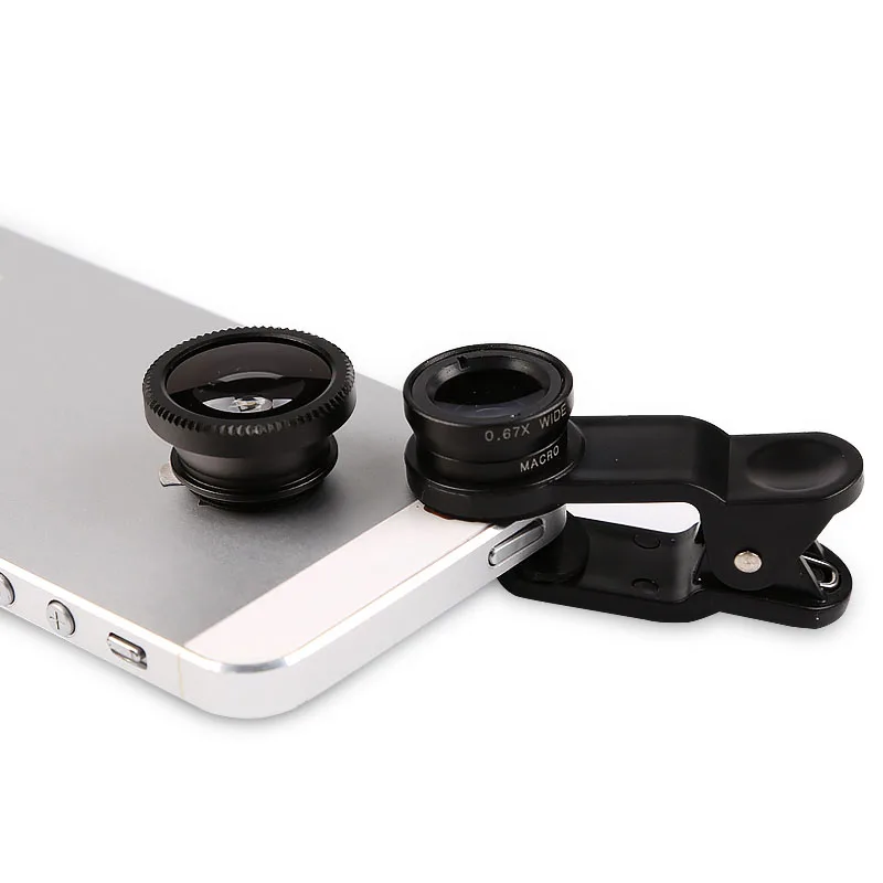 Для Asus ZenFone 2 4 6 C Ze551ML Ze550ML 2E Ze500CL селфи Fisheye широкий угол макросъемки 3 в 1