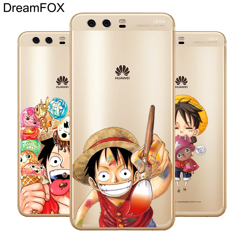 DREAMFOX L598 Цельный Мягкий силиконовый чехол из ТПУ для Huawei P8 P9 P10 Lite Plus 2017 Honor 8 Pro 9 6X |