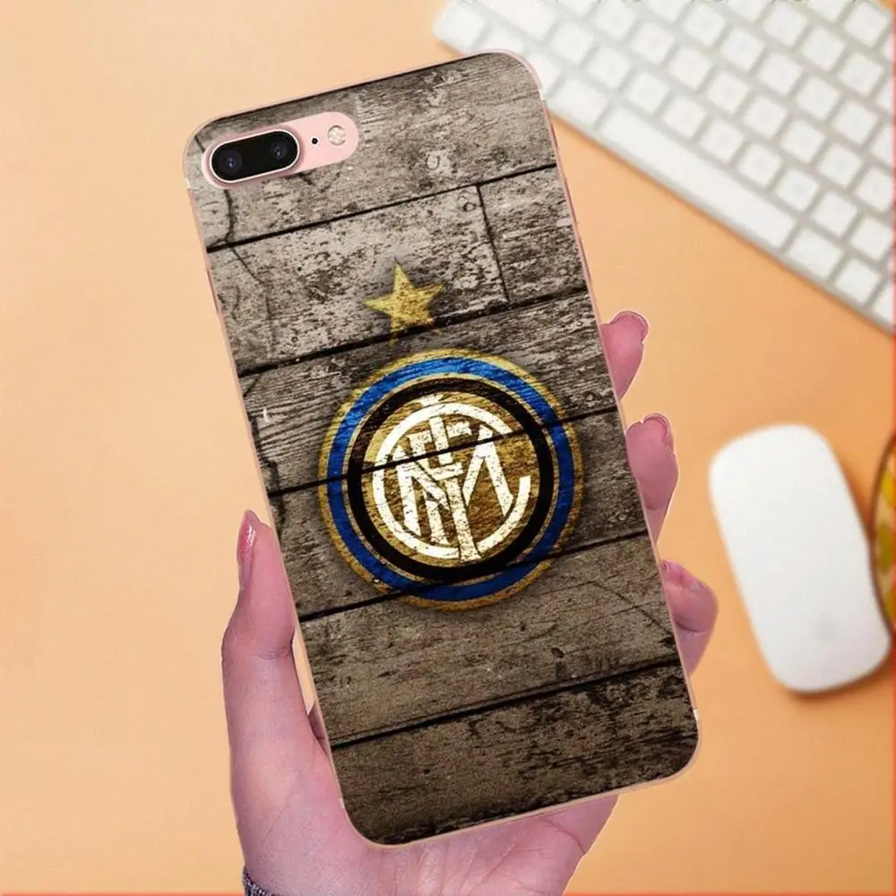 Intermilan Milano Club логотип для Sony Xperia Z Z1 Z2 Z3 Z4 Z5 compact Mini M2 M4 M5 T3 E3 E5 XA XA1 XZ Премиум мягкий