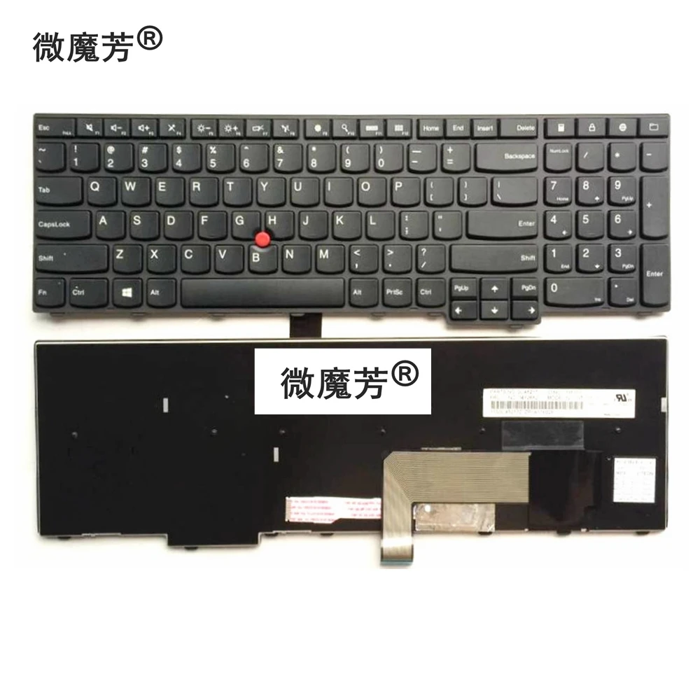Новая английская клавиатура для ноутбука Lenovo Thinkpad W540 T540P W541 T550 W550S L540 L560 E531 E540 P50S T560