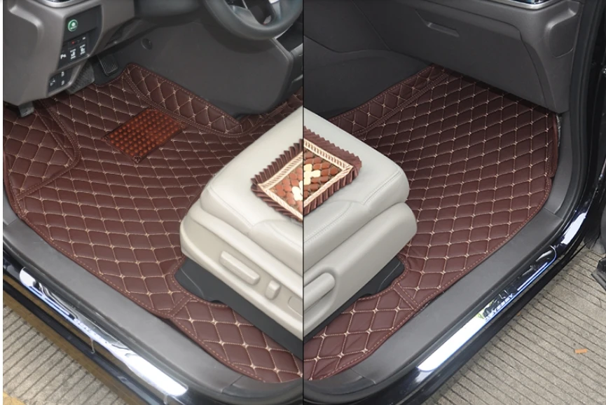 Высокое качество! Автомобильные коврики и один коврик в багажник для Honda Odyssey 7 8