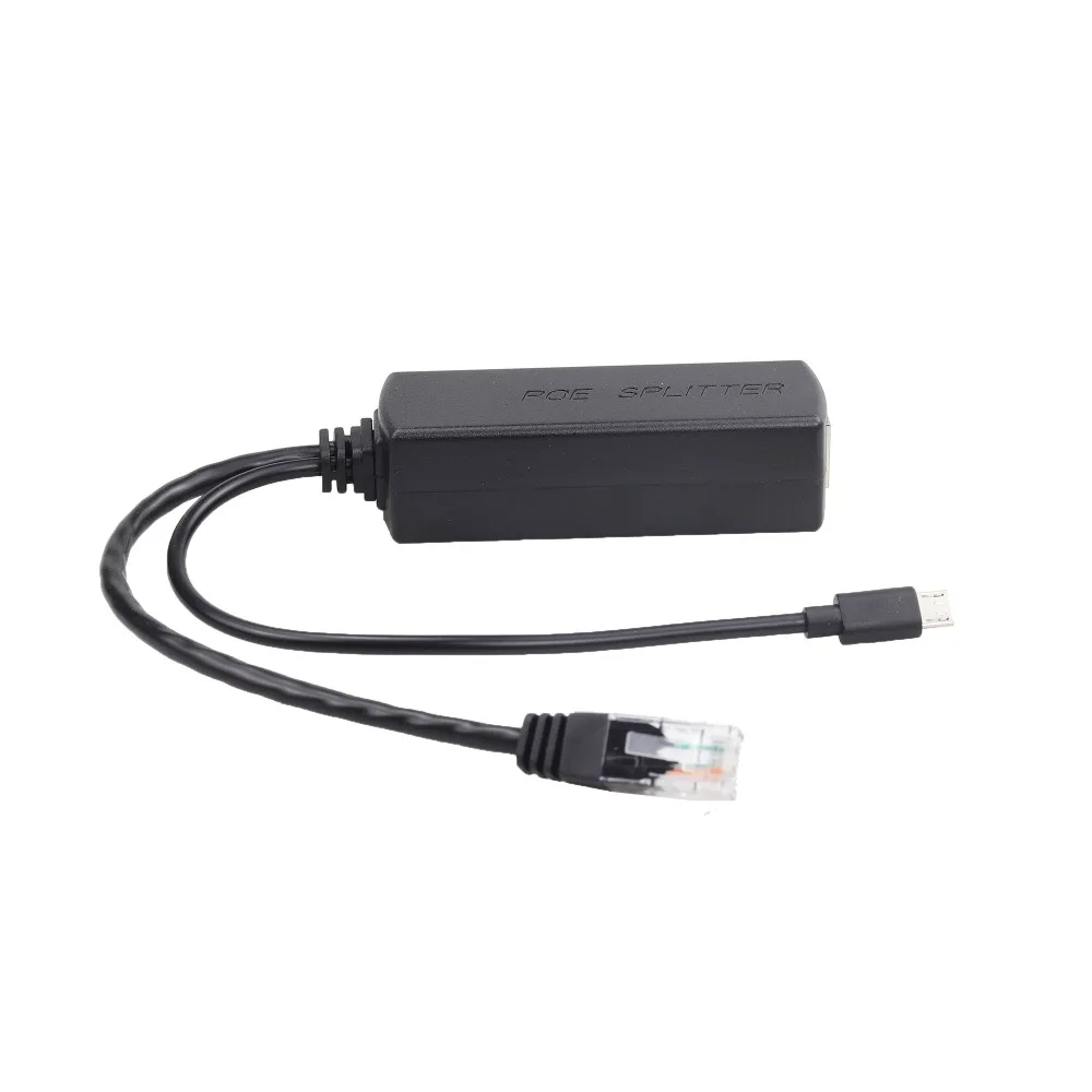 Isolated 5V 12W IEEE802.3-AF IEEE802.3-AT Micro USB Poe Splitter WIFI Router Raspberry Pi Power Over Ethernet 48V 2.4A | Компьютеры и