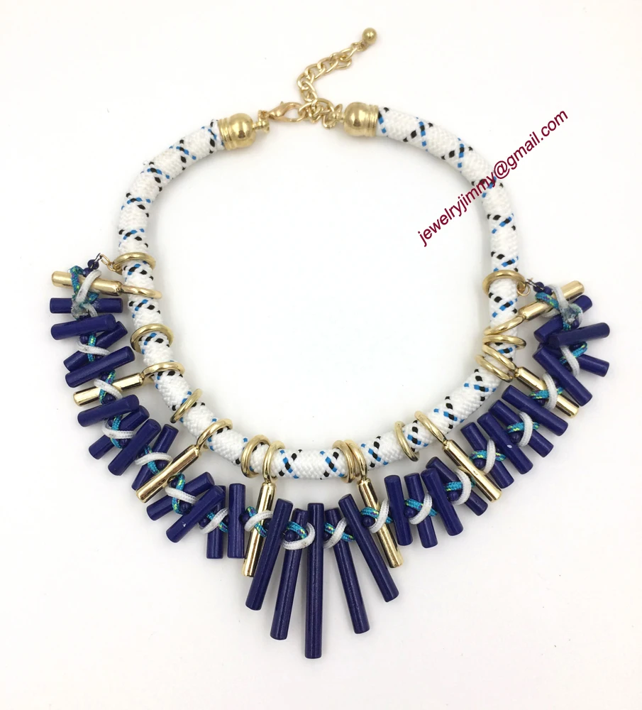 ?? 2015newパーソナライズ手作りジュエリーサプライヤーユニークな自由奔放に生きる分厚いネックレス夏のスタイルのため女性