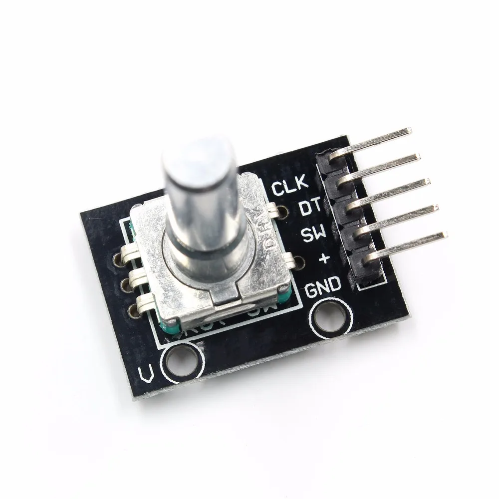 360 Degrees Rotary Encoder Module For Arduino Brick Sensor Switch Development Board KY-040 With Pins