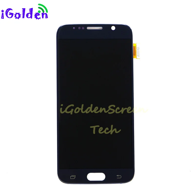 Для Samsung galaxy S6 ЖК-дисплей сенсорный экран дигитайзер G920i G920P G920f G920V G920A G920W8 pantalla для