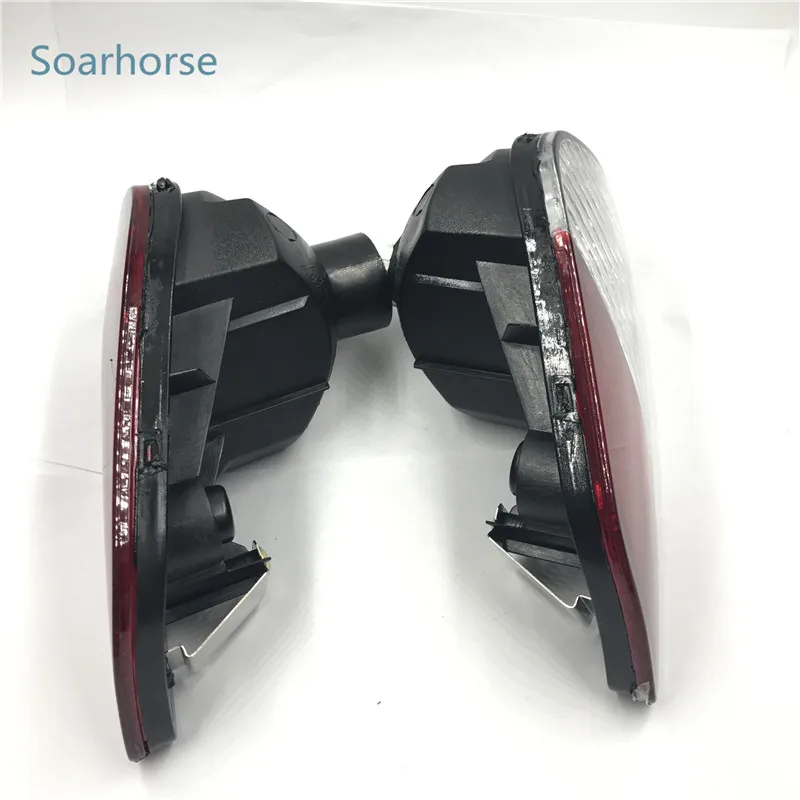 Soarhorse автомобиля задний отражатель, противотуманная фара для бампера, задние фары, подходит для Mitsubishi Outlander аксессуары