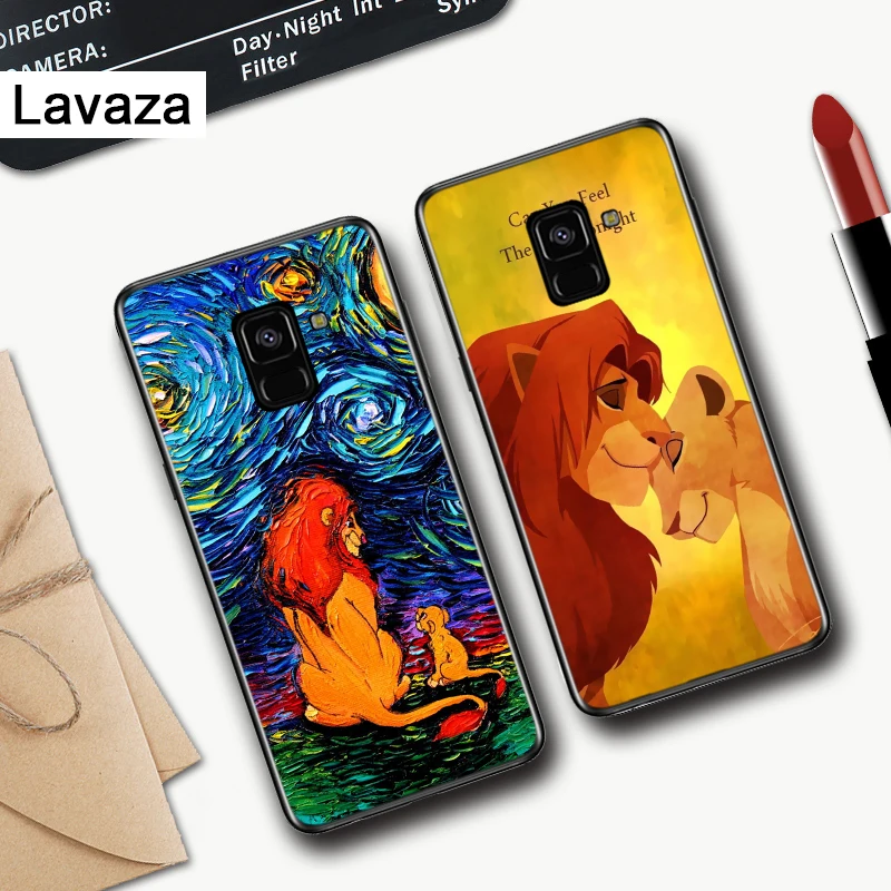 Мультяшный фильм лев Король силиконовый чехол для Samsung A2 Core A3 A5 A6 Plus A7 A8 A9 A10 A30 A50 A60