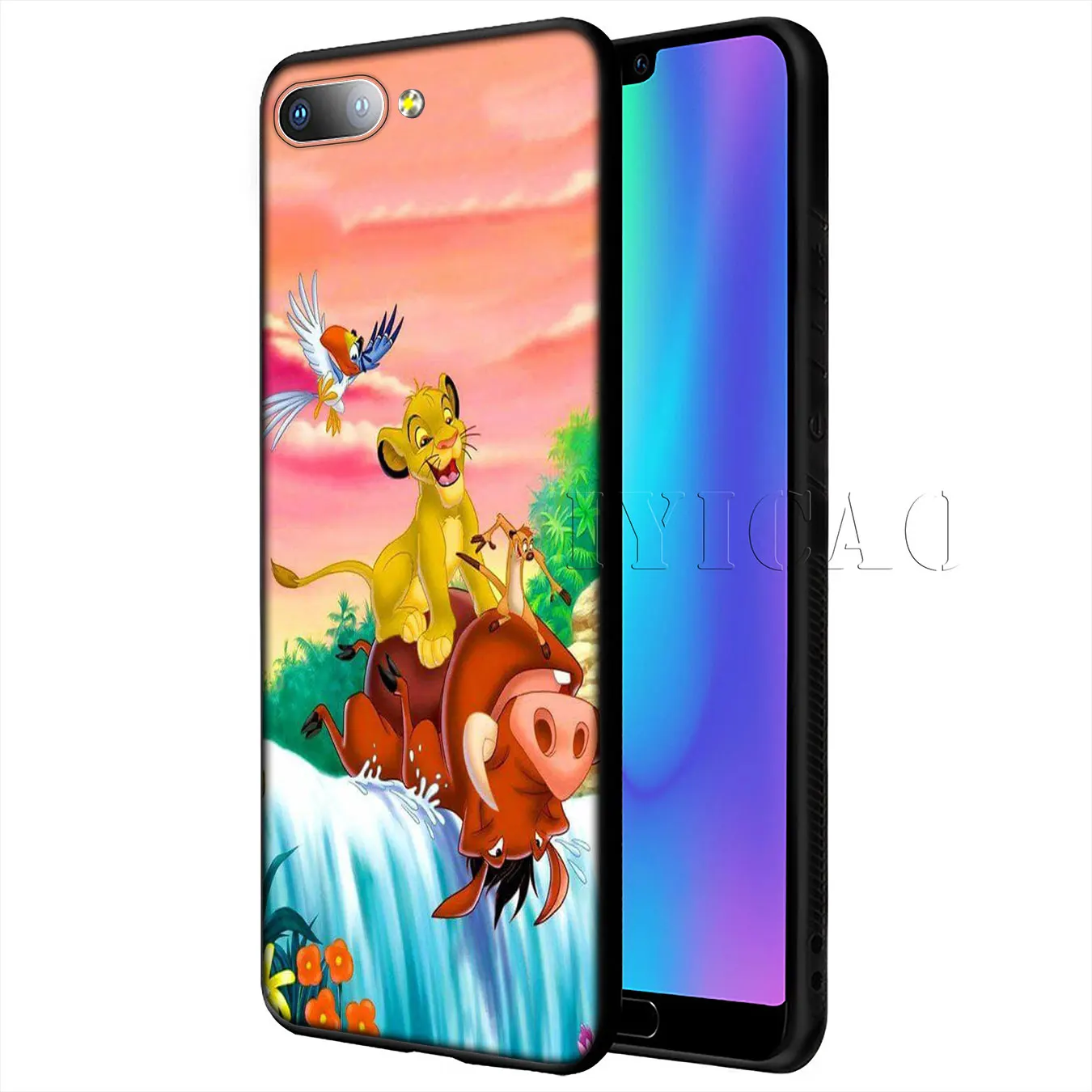 Мягкий силиконовый чехол для телефона IYICAO the Lion King Huawei Y9 Y7 Y6 Prime 2019 Honor 20 8C 8X 8 9 9X 10 Lite