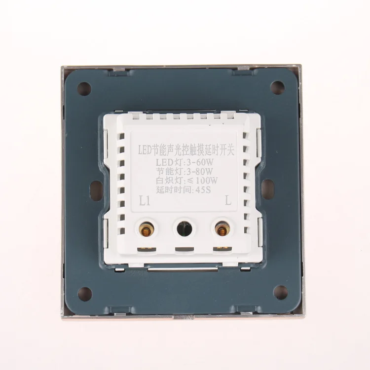 Розетка настенного выключателя 86-тип высокого класса украшение дома круглая