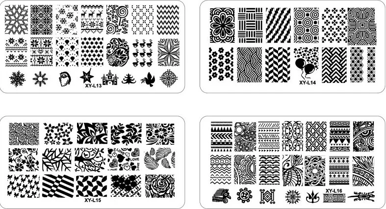 1 шт./лот Дизайн Nail Art Image пластиковой пластины DIY Plate шаблон|plate cover|plate crystalplates napkins