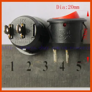 Новый 1x2 Контактный Терминал ВКЛ ВЫКЛ SPDT круглый Кулисный переключатель с