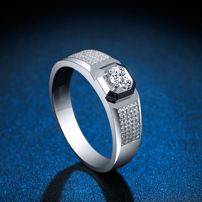 ZHJIASHUN уникальное 0 37 cttw круглое кольцо с натуральным бриллиантом 14k 585 Белое золото