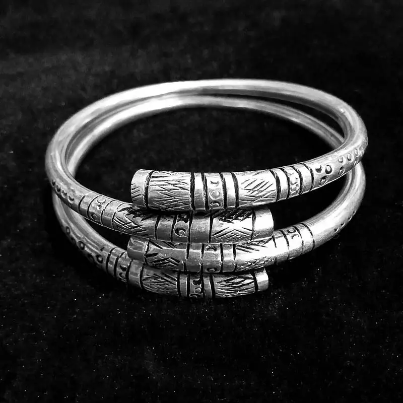 Лидер продаж новинка бесплатная доставка 100% Серебряный традиционный браслет