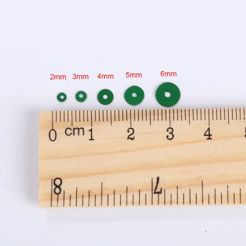 Блестки с золотыми блестками для шитья 4 мм отделка пайеток дизайна ногтей