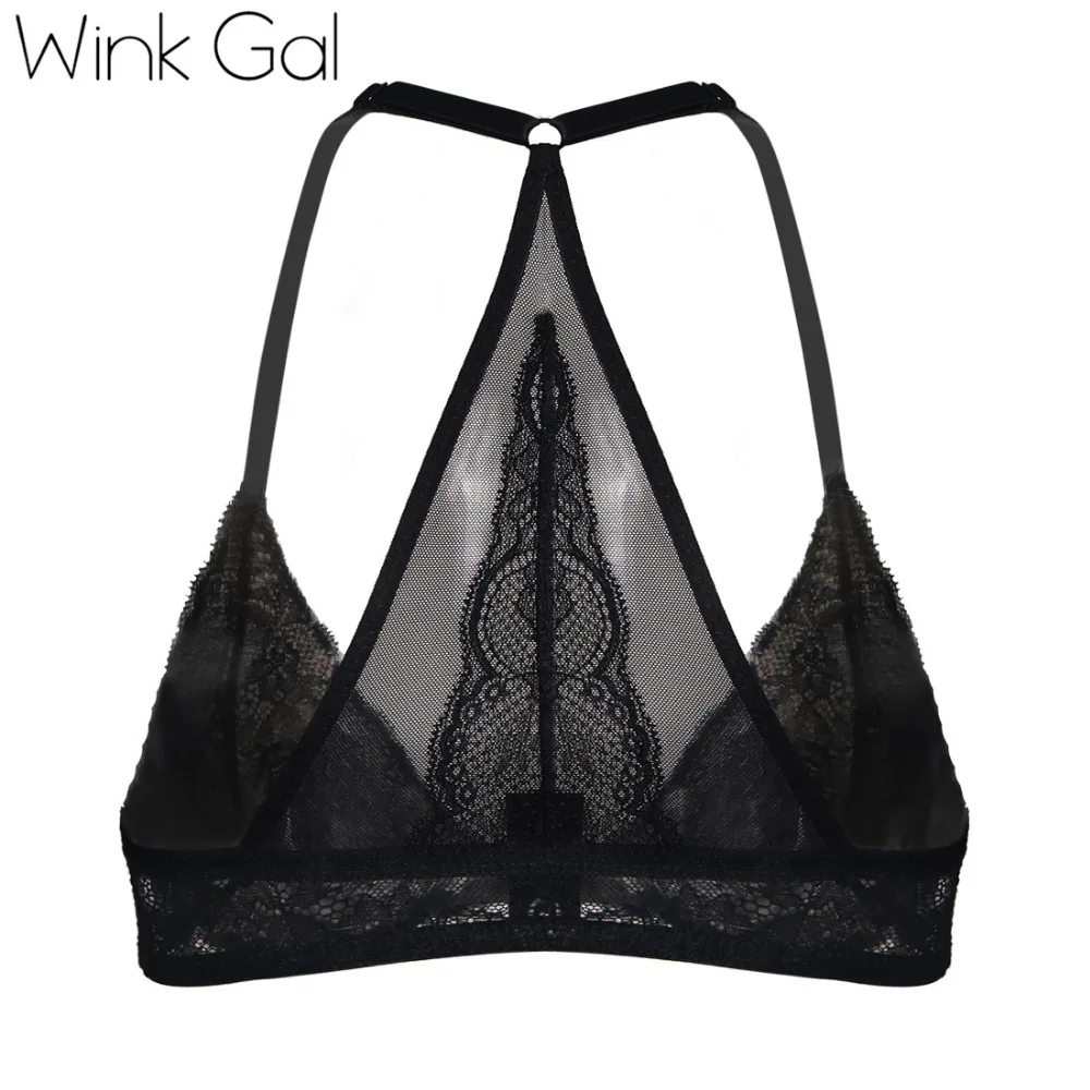 Подмигивание Гал новые модные пикантные Для женщин Кружева цветочные Bralette для