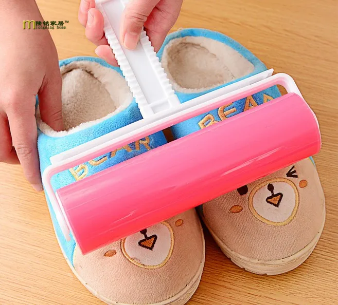 1 шт. большой липкий очиститель многоразовый Ловец ролик со встроенными пальцами