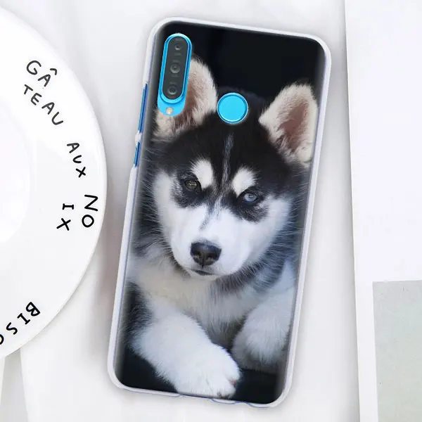 Игрушечная Лайка щенок Футляр для телефона для huawei P30 Pro P10 P20 P30 Lite P8 P9 Lite P Smart Plus чехол - Цвет: 007