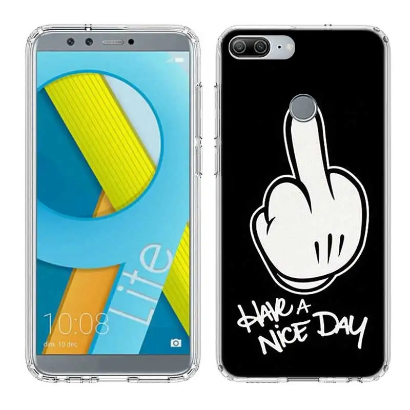 Cute Cartoon Dog Pig Cat Soft TPU Print Hull Case For Huawei Honor 8X MAX 8 9 10 lite 7 7X 6X V9 Play V20 Frosted Fundas Cover |