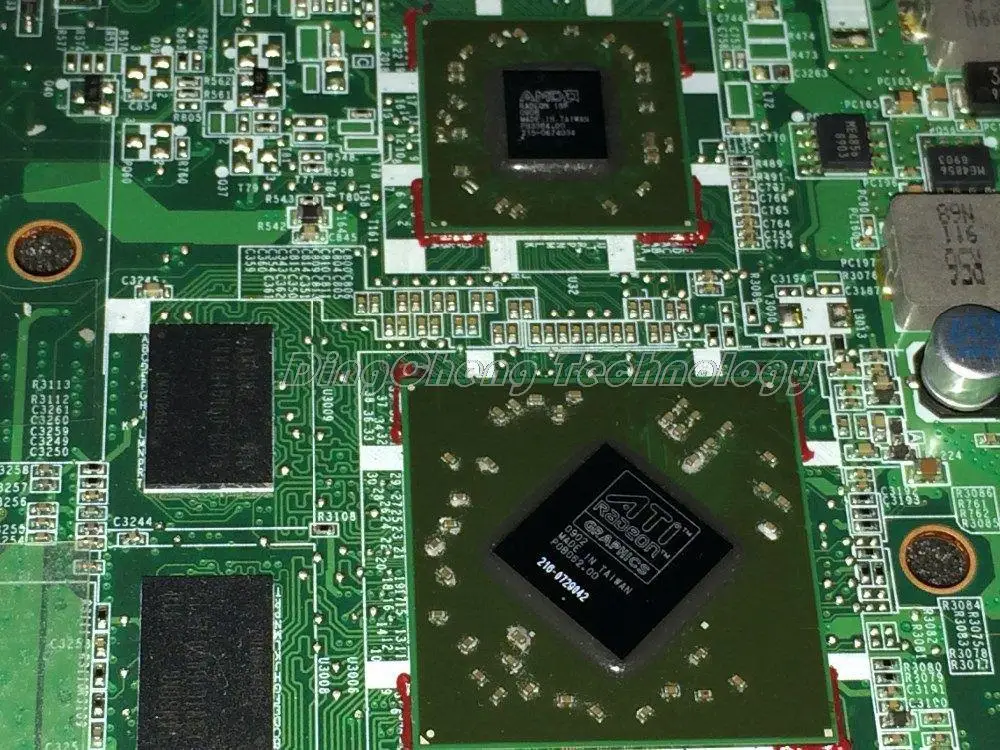 Материнской Платы ноутбука Для HP DV7 509403-001 DAUT1AMB6D0 для AMD cpu с 8 видеочипов