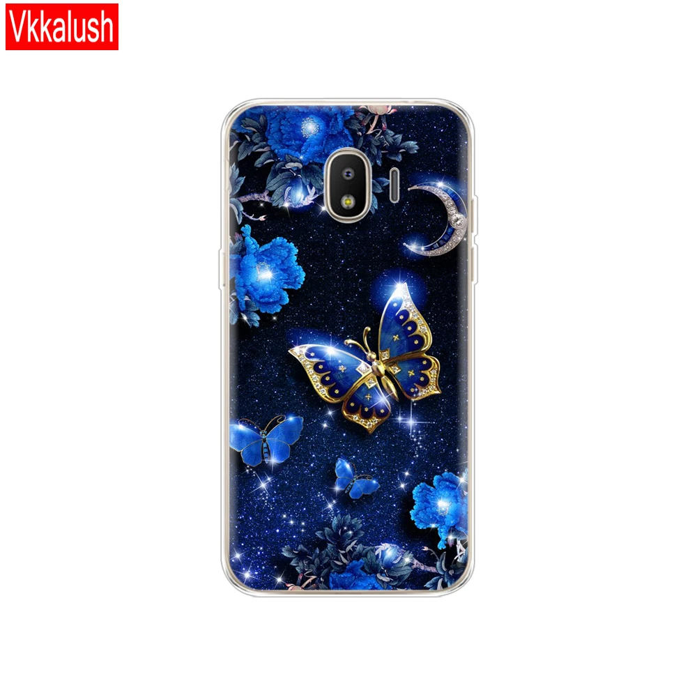 Чехол для samsung J4 Plus, мягкий ТПУ чехол для samsung J4 Plus Prime Sm J415, силиконовый чехол для samsung Galaxy J4 EU J400F J400 - Цвет: 80040