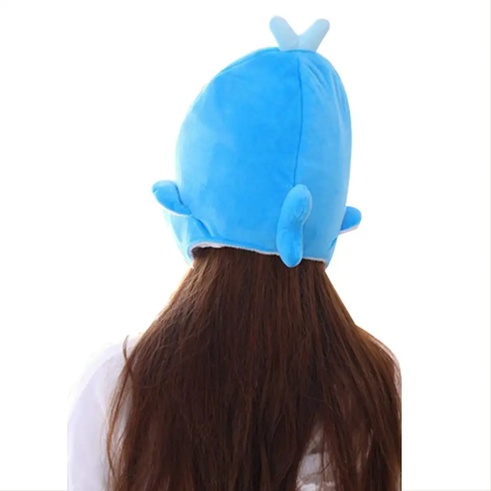 К рождеству Милый шляпа Кепки забавных акул Гусь шапочка головные уборы плюшевые