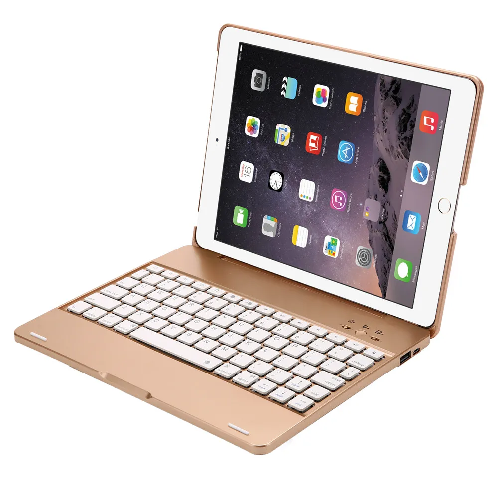 Умный чехол раскладушка для iPad 2/3/4 АБС пластик Bluetooth русская/Иврит/испанская