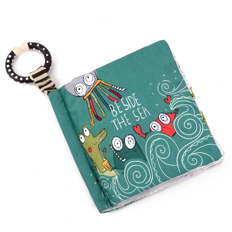 

3 Style Baby Toys Soft Cloth Books Sound Infant Educational Stroller Rattle Toy Newborn Crib Bed Baby Toys 0-36 Months