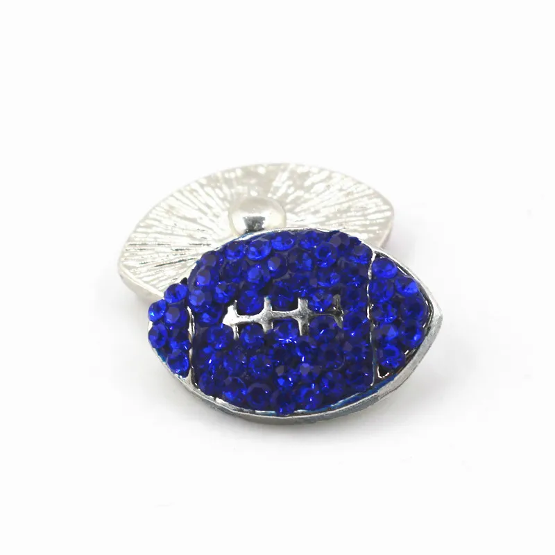 Горячая продажа 3 шт./лот кнопки с футбольной символикой горный хрусталь кристалл