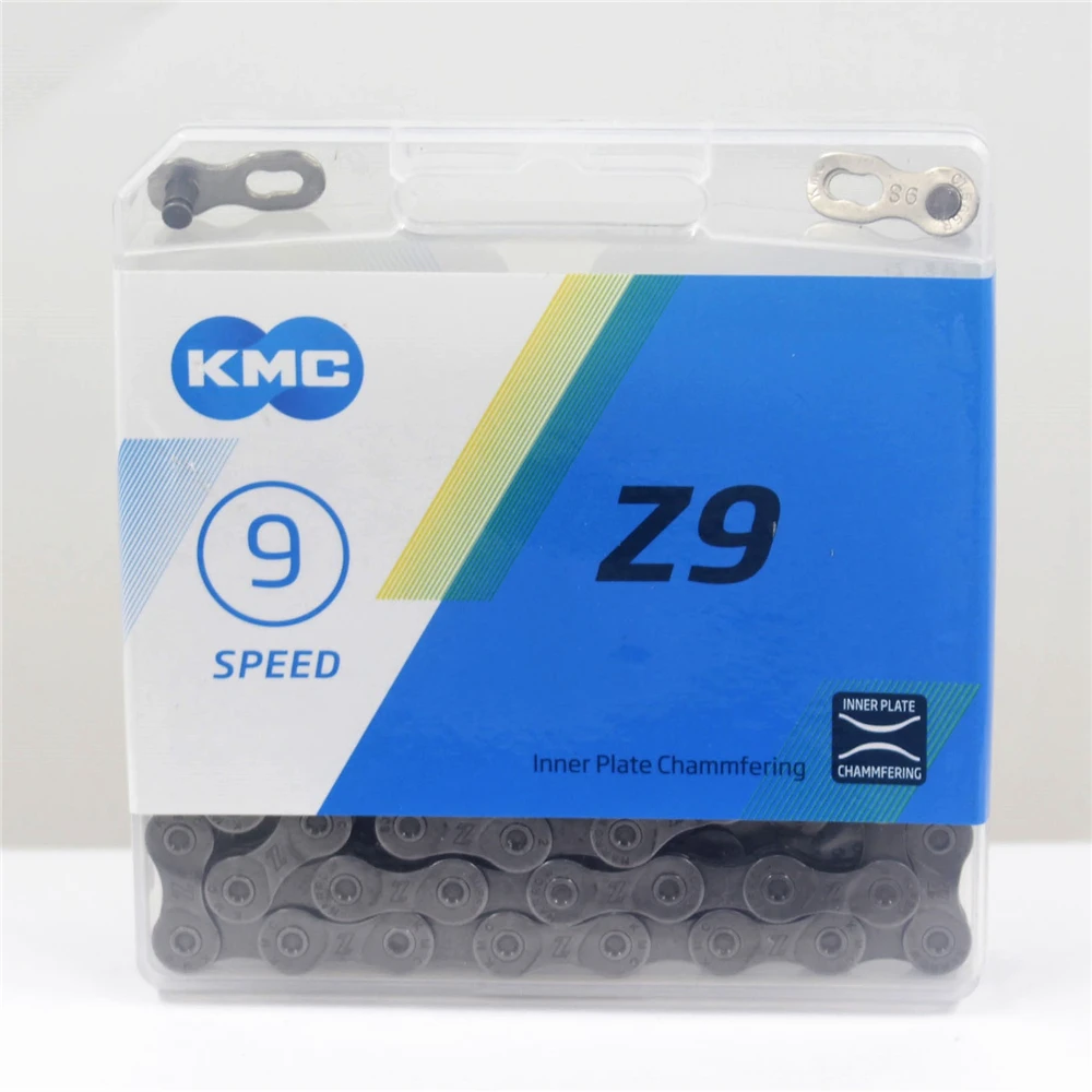 Велосипедная цепь KMC X8 X9 X10 X10SL X11 X11SL X12 7S 8S 9S 10S 11S 12S для MTB/шоссейного велосипеда Shimano/SRAM 8 9 10 11 скорость 116л/цепь