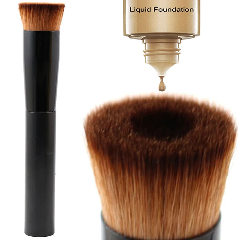 Профессиональный Жидкий тональный крем кисть для лица полировка смешивание
