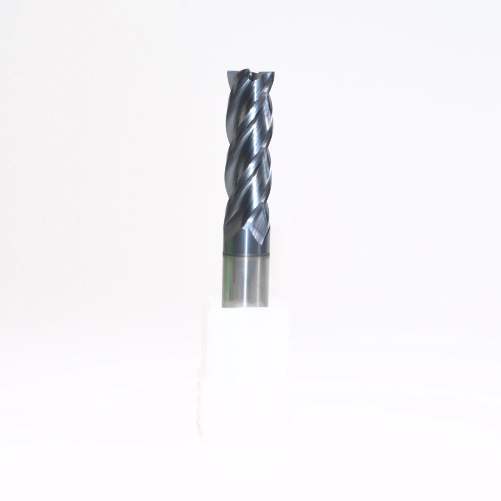 14 мм * 100 бесплатная доставка CNC твердосплавная Концевая фреза TiAlN с покрытием HRC50 4