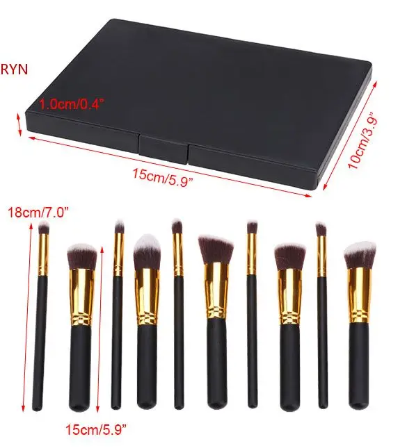 Новый профессиональный 15 цвет корректор палитра макияж косметика щетки комплект