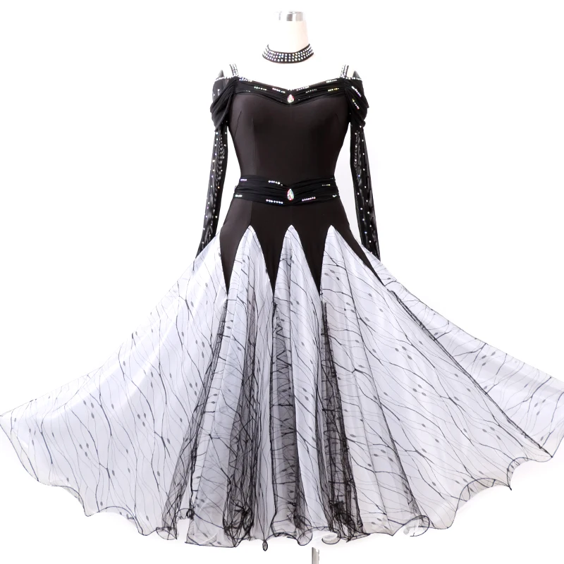

customize ballroom dance competition dresses dance ballroom waltz dresses standard ballroom dancing clothes modern dance costume