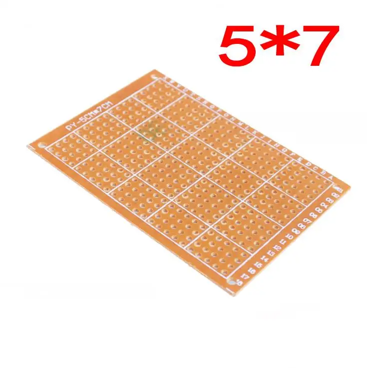 10 шт. печатная плата 5x7 см|pcb board for led|board dvdboard swimming |