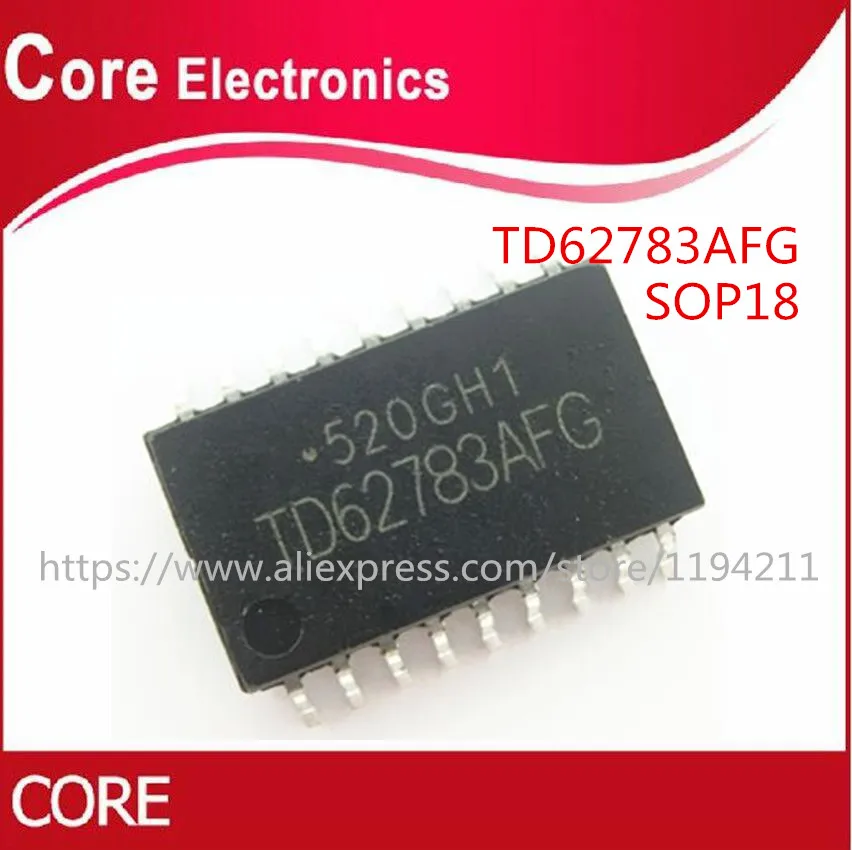 50 шт. TD62783AFG TD62783 62783AFG 62783 драйвер DARL источник 8CH SOP18 IC|Интегральные схемы| |