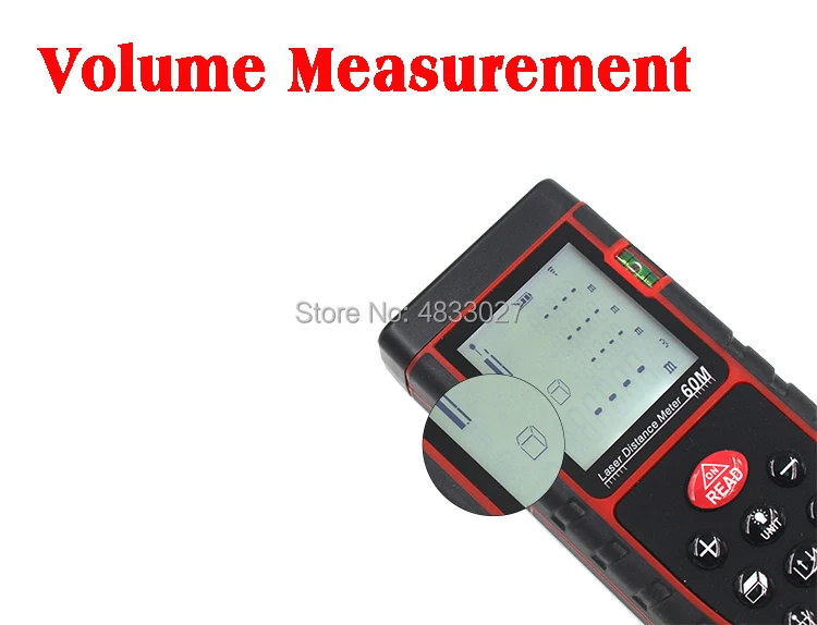 Лазерный дальномер 40 m/60 м/80 m/100 m дальномер правитель Diastimeter инструмент ручной измерение Площадь Объем Telemetre