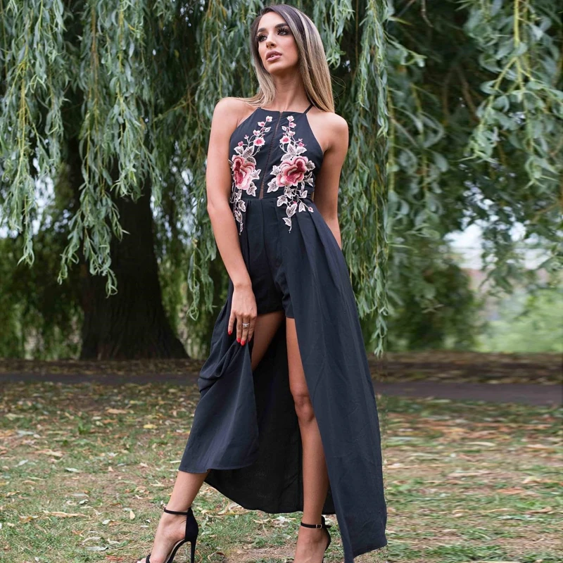 Женское плиссированное платье в пол INDRESSME вечернее на бретельках с открытой