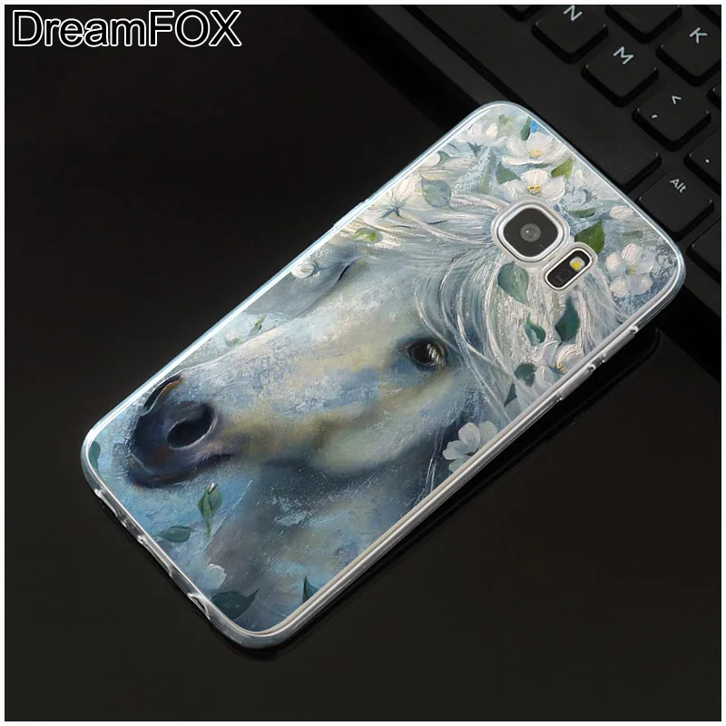 DREAMFOX M337 лошадь Мягкий ТПУ силиконовый чехол для samsung Galaxy Note S 7 8 9 10 10e 11 11e Lite Edge Plus |