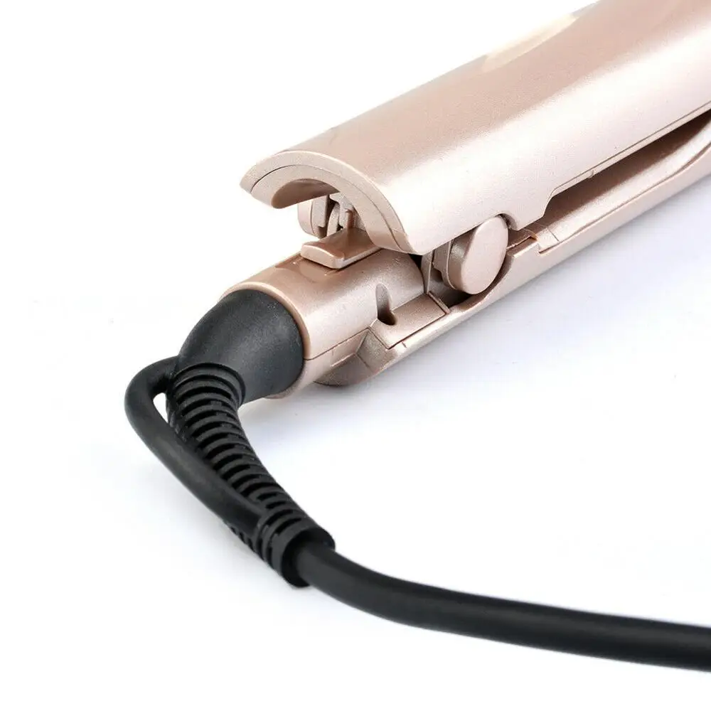 2 in 1 Use Professional Hair Straightener Negative Ion Straightening Curling Tools Corrugation Iron for Dry Wet Flat | Красота и