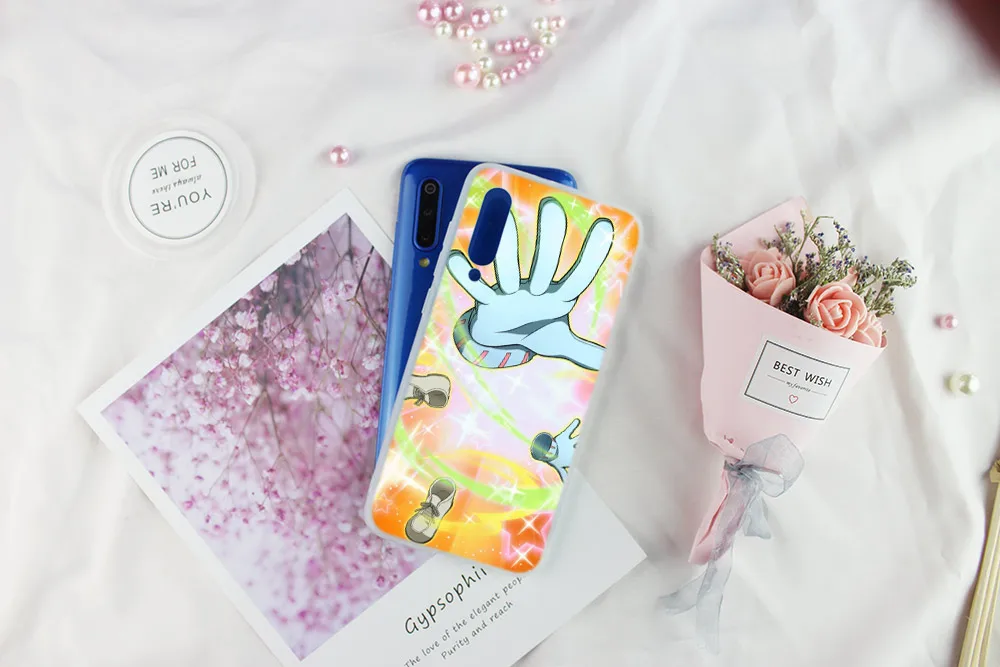 Мой герой Академии аниме мягкий чехол для телефона с изображением цветов Xiaomi 9 8 A2