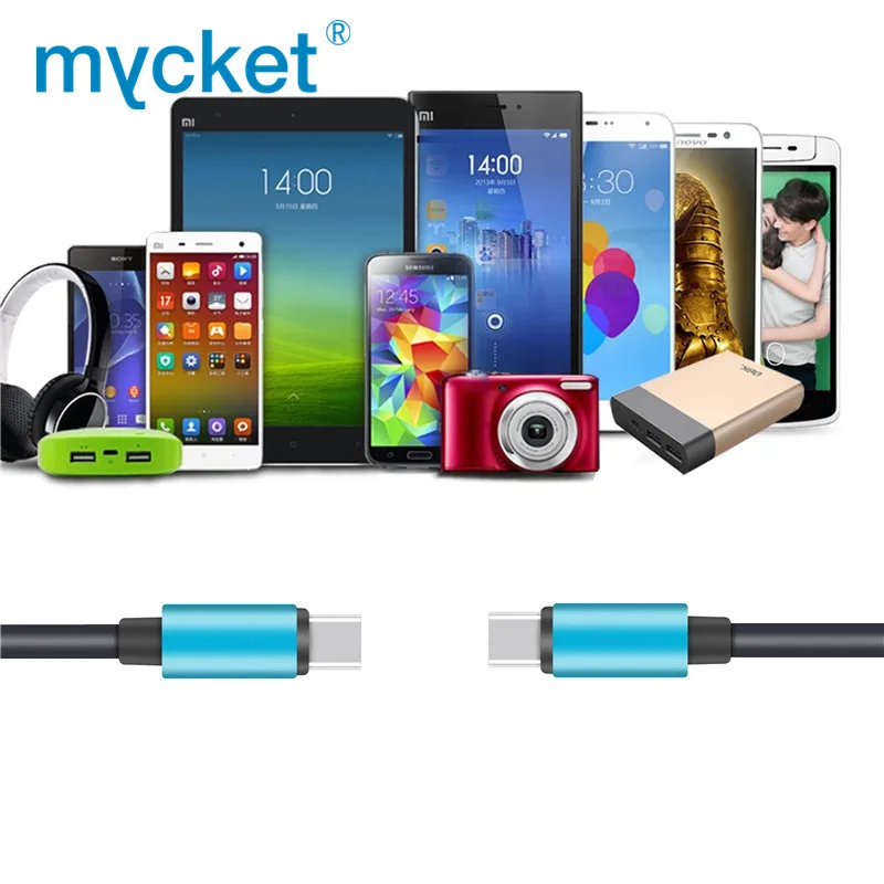 Кабель myket USB 3,1 type-C-USB C для samsung S10 S9 Note 8 9 87W PD Quick Charge 3A USB-C кабель для быстрой зарядки для MacBook Pro