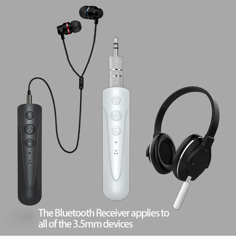 Вы сначала Беспроводной Bluetooth приемник 3 5 мм Джек аудио подходит для ответа на